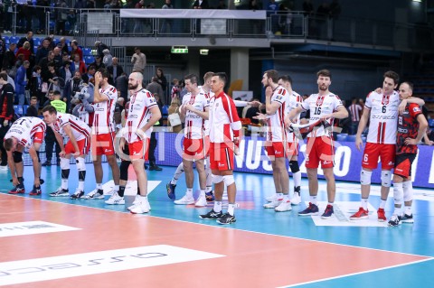  30.10.2019 RZESZOW <br />
SIATKOWKA MEZCZYZN <br />
PLUSLIGA SEZON 2019/2020 <br />
PLUS LIGA POLISH MEN VOLLEYBALL LEAGUE <br />
MECZ ASSECO RESOVIA - MKS SLEPSK MALOW SUWALKI <br />
N/Z SIATKARZE ASSECO RESOVII SMUTEK PORAZKA PRZEGRANA <br />
 