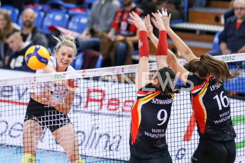  08.11.2019 RZESZOW <br />
SIATKOWKA <br />
LIGA SIATKOWKI KOBIET LSK 2019/2020 <br />
POLISH WOMEN VOLLEYBALL LEAGUE <br />
MECZ WISLA WARSZAWA - DEVELOPRES SKYRES RZESZOW <br />
N/Z ALEXANDRA ALI FRANTTI <br />
 