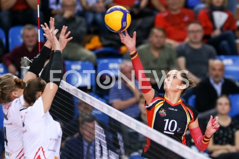  08.11.2019 RZESZOW <br />
SIATKOWKA <br />
LIGA SIATKOWKI KOBIET LSK 2019/2020 <br />
POLISH WOMEN VOLLEYBALL LEAGUE <br />
MECZ WISLA WARSZAWA - DEVELOPRES SKYRES RZESZOW <br />
N/Z KATARZYNA POLEC <br />
 