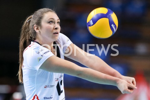  08.11.2019 RZESZOW <br />
SIATKOWKA <br />
LIGA SIATKOWKI KOBIET LSK 2019/2020 <br />
POLISH WOMEN VOLLEYBALL LEAGUE <br />
MECZ WISLA WARSZAWA - DEVELOPRES SKYRES RZESZOW <br />
N/Z MICHAELA MLEJNKOVA SYLWETKA <br />
 