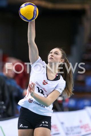  08.11.2019 RZESZOW <br />
SIATKOWKA <br />
LIGA SIATKOWKI KOBIET LSK 2019/2020 <br />
POLISH WOMEN VOLLEYBALL LEAGUE <br />
MECZ WISLA WARSZAWA - DEVELOPRES SKYRES RZESZOW <br />
N/Z MICHAELA MLEJNKOVA SYLWETKA <br />
 