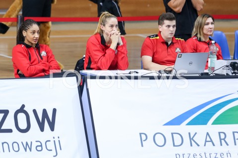  08.11.2019 RZESZOW <br />
SIATKOWKA <br />
LIGA SIATKOWKI KOBIET LSK 2019/2020 <br />
POLISH WOMEN VOLLEYBALL LEAGUE <br />
MECZ WISLA WARSZAWA - DEVELOPRES SKYRES RZESZOW <br />
N/Z JOYCE GOMES DA SILVA NIKOLLE DEL RIO CORREA <br />
 