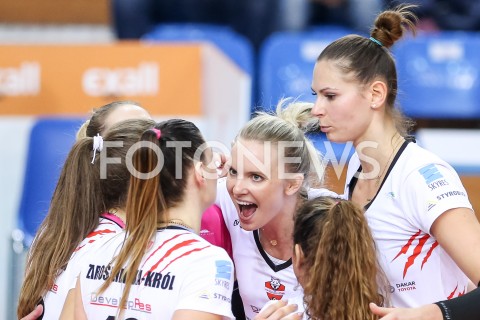  08.11.2019 RZESZOW <br />
SIATKOWKA <br />
LIGA SIATKOWKI KOBIET LSK 2019/2020 <br />
POLISH WOMEN VOLLEYBALL LEAGUE <br />
MECZ WISLA WARSZAWA - DEVELOPRES SKYRES RZESZOW <br />
N/Z GABRIELA POLANSKA ALEXANDRA ALI FRANTTI RADOSC EMOCJE <br />
 