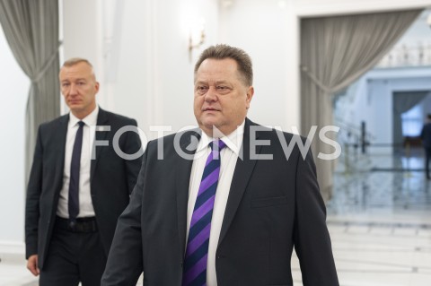  12.11.2019 WARSZAWA SEJM<br />
INAUGURACYJNE POSIEDZENIE IX KADENCJI SEJMU<br />
N/Z JAROSLAW ZIELINSKI<br />
 