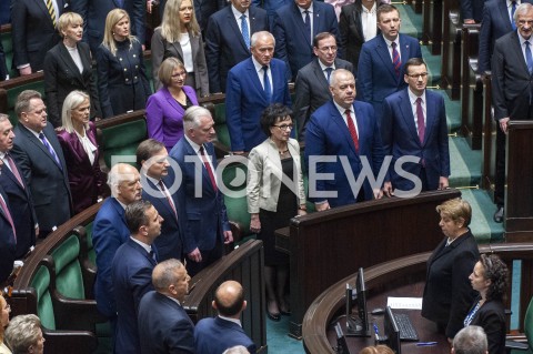  12.11.2019 WARSZAWA SEJM<br />
INAUGURACYJNE POSIEDZENIE IX KADENCJI SEJMU<br />
N/Z ZBIGNIEW ZIOBRO JAROSLAW GOWIN JANUSZ KORWIN MIKKE WLADYSLAW KOSINIAK KAMYSZ MATEUSZ MORAWIECKI JACEK SASIN ELZBIETA WITEK<br />
 