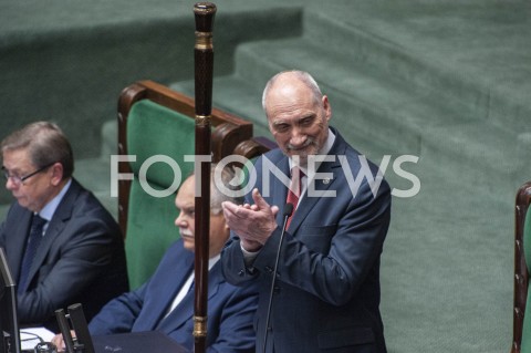  12.11.2019 WARSZAWA SEJM<br />
INAUGURACYJNE POSIEDZENIE IX KADENCJI SEJMU<br />
N/Z ANTONI MACIEREWICZ<br />
 