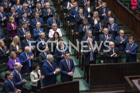  12.11.2019 WARSZAWA SEJM<br />
INAUGURACYJNE POSIEDZENIE IX KADENCJI SEJMU<br />
N/Z ZBIEGNIEW ZIOBRO JAROSLAW GOWIN ELZBIETA WITEK JACEK SASIN MATEUSZ MORAWIECKI RYSZARD TERLECKI JAROSLAW KACZYNSKI MARIUSZ BLASZCZAK<br />
 