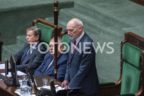  12.11.2019 WARSZAWA SEJM<br />
INAUGURACYJNE POSIEDZENIE IX KADENCJI SEJMU<br />
N/Z ANTONI MACIEREWICZ<br />
 