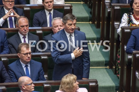  12.11.2019 WARSZAWA SEJM<br />
INAUGURACYJNE POSIEDZENIE IX KADENCJI SEJMU<br />
N/Z MAREK KUCHCINSKI SLUBOWANIE<br />
 