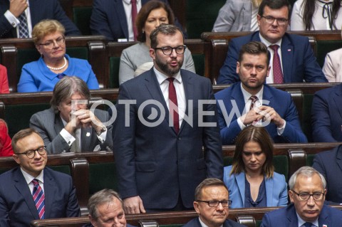 12.11.2019 WARSZAWA SEJM<br />
INAUGURACYJNE POSIEDZENIE IX KADENCJI SEJMU<br />
N/Z GRZEGORZ PUDA SLUBOWANIE<br />
 