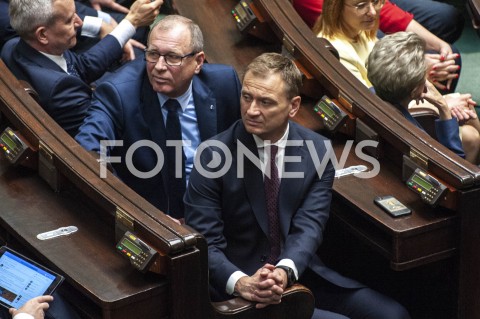  12.11.2019 WARSZAWA SEJM<br />
INAUGURACYJNE POSIEDZENIE IX KADENCJI SEJMU<br />
N/Z SLAWOMIR NITRAS<br />
 