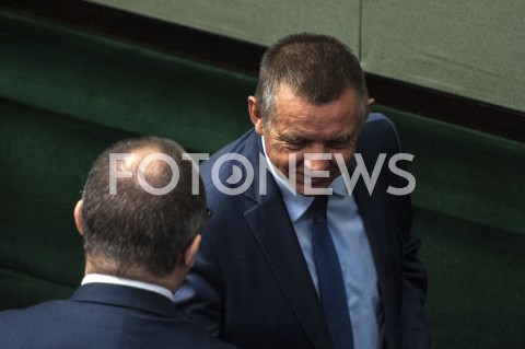  12.11.2019 WARSZAWA SEJM<br />
INAUGURACYJNE POSIEDZENIE IX KADENCJI SEJMU<br />
N/Z MARIAN BANAS PREZES NIK<br />
 