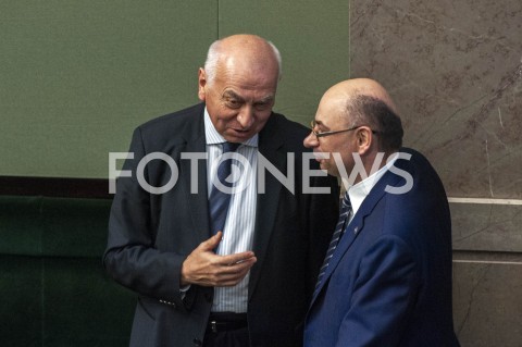  12.11.2019 WARSZAWA SEJM<br />
INAUGURACYJNE POSIEDZENIE IX KADENCJI SEJMU<br />
N/Z WIESLAW KOZIELEWICZ WOJCIECH KOLARSKI<br />
 