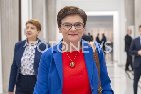  14.11.2019 WARSZAWA SEJM<br />
DZIEN W SEJMIE<br />
N/Z KRYSTYNA SZUMILAS  <br />
 