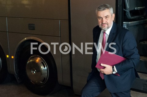  15.11.2019 WARSZAWA <br />
PIERWSZE POSIEDZENIE RADY MINISTROW <br />
INAUGURACYJNE POSIEDZENIE RZADU <br />
N/Z JAN KRZYSZTOF ARDANOWSKI<br />
 