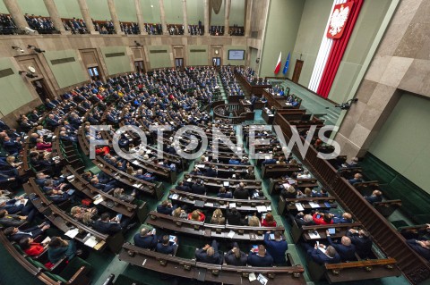 19.11.2019 WARSZAWA SEJM<br />
POSIEDZENIE SEJMU<br />
EXPOSE<br />
N/Z SALA POSLOWIE WIDOK VIEW<br />
 