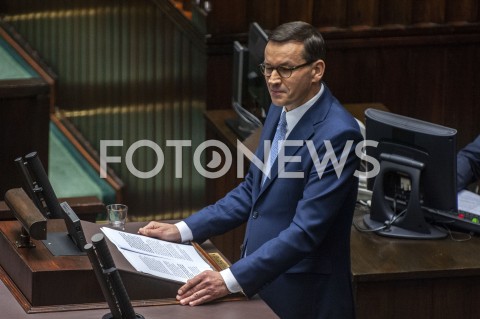  19.11.2019 WARSZAWA SEJM<br />
POSIEDZENIE SEJMU<br />
EXPOSE<br />
N/Z PREMIER MATEUSZ MORAWIECKI <br />
 