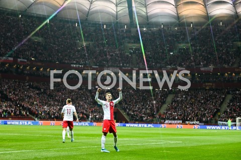  19.11.2019 WARSZAWA<br />
PILKA NOZNA - KWALIFIKACJE UEFA EURO 2020<br />
FOOTBALL UEFA EURO 2020 QUALIFIERS<br />
MECZ POLSKA (POLAND) - SLOWENIA (SLOVENIA)<br />
N/Z SEBASTIAN SZYMANSKI RADOSC BRAMKA GOL NA 1:0<br />
 