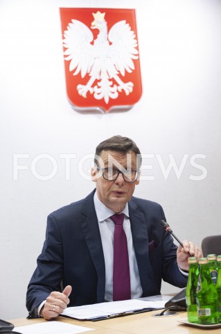  20.11.2019 WARSZAWA SEJM<br />
POSIEDZENIE KOMISJI SPRAWIEDLIWOSCI I PRAW CZLOWIEKA<br />
N/Z MAREK AST<br />
 