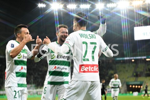  23.11.2019 GDANSK<br />
PILKA NOZNA - PKO EKSTRAKLASA SEZON 2019/2020<br />
MECZ LECHIA GDANSK - LKS LODZ<br />
N/Z RAFAL WOLSKI RADOSC BRAMKA GOL NIEUZNANA SLAWOMIR PESZKO JAROSLAW KUBICKI<br />
 