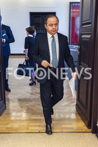  26.11.2019 WARSZAWA<br />
POSIEDZENIE RADY MINISTROW<br />
N/Z KONRAD SZYMANSKI<br />
 