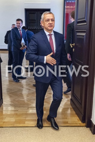  26.11.2019 WARSZAWA<br />
POSIEDZENIE RADY MINISTROW<br />
N/Z MAREK ZAGORSKI<br />
 