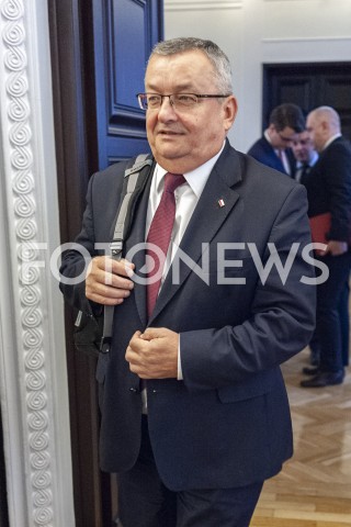 26.11.2019 WARSZAWA<br />
POSIEDZENIE RADY MINISTROW<br />
N/Z ANDRZEJ ADAMCZYK<br />
 