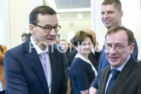  26.11.2019 WARSZAWA<br />
POSIEDZENIE RADY MINISTROW<br />
N/Z PREMIER MATEUSZ MORAWIECKI DARIUSZ PIONTKOWSKI MARIUSZ KAMINSKI<br />
 