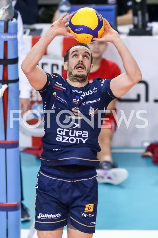  27.11.2019 RZESZOW <br />
SIATKOWKA MEZCZYZN <br />
PLUSLIGA SEZON 2019/2020 <br />
PLUS LIGA POLISH MEN VOLLEYBALL LEAGUE <br />
MECZ ASSECO RESOVIA - ZAKSA KEDZIERZYN KOZLE <br />
N/Z BENJAMIN TONIUTTI SYLWETKA <br />
 