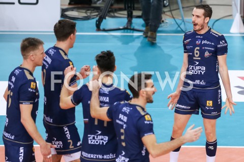  27.11.2019 RZESZOW <br />
SIATKOWKA MEZCZYZN <br />
PLUSLIGA SEZON 2019/2020 <br />
PLUS LIGA POLISH MEN VOLLEYBALL LEAGUE <br />
MECZ ASSECO RESOVIA - ZAKSA KEDZIERZYN KOZLE <br />
N/Z BENJAMIN TONIUTTI RADOSC EMOCJE <br />
 