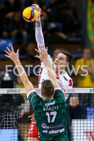  15.12.2019 RZESZOW <br />
SIATKOWKA MEZCZYZN <br />
PLUSLIGA SEZON 2019/2020 <br />
PLUS LIGA POLISH MEN VOLLEYBALL LEAGUE <br />
MECZ ASSECO RESOVIA - ALURON VIRTU CMC ZAWIERCIE <br />
N/Z BARTLOMIEJ LEMANSKI <br />
 