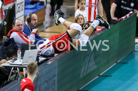  15.12.2019 RZESZOW <br />
SIATKOWKA MEZCZYZN <br />
PLUSLIGA SEZON 2019/2020 <br />
PLUS LIGA POLISH MEN VOLLEYBALL LEAGUE <br />
MECZ ASSECO RESOVIA - ALURON VIRTU CMC ZAWIERCIE <br />
N/Z KAWIKA SHOJI OBRONA NURKOWANIE BANDY <br />
 