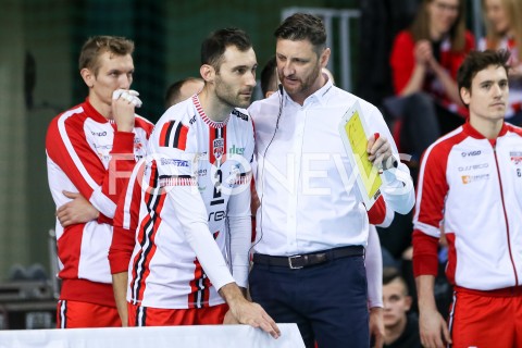  15.12.2019 RZESZOW <br />
SIATKOWKA MEZCZYZN <br />
PLUSLIGA SEZON 2019/2020 <br />
PLUS LIGA POLISH MEN VOLLEYBALL LEAGUE <br />
MECZ ASSECO RESOVIA - ALURON VIRTU CMC ZAWIERCIE <br />
N/Z PIOTR GRUSZKA - I TRENER ( HEAD COACH ) GRZEGORZ KOSOK <br />
 