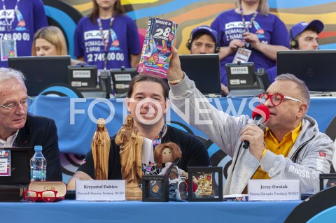  12.01.2020 WARSZAWA <br />
28. FINAL WIELKIEJ ORKIESTRY SWIATECZNEJ POMOCY W WARSZAWIE <br />
N/Z JERZY JUREK OWSIAK<br />
 