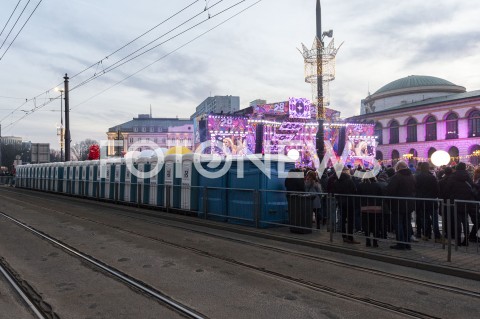  12.01.2020 WARSZAWA <br />
28. FINAL WIELKIEJ ORKIESTRY SWIATECZNEJ POMOCY W WARSZAWIE <br />
N/Z RZAD TOITOI PRZY SCENIE<br />
 