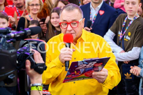  12.01.2020 WARSZAWA <br />
28. FINAL WIELKIEJ ORKIESTRY SWIATECZNEJ POMOCY W WARSZAWIE <br />
N/Z JERZY JUREK OWSIAK<br />
 