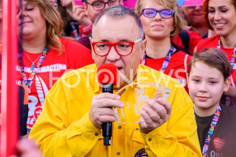  12.01.2020 WARSZAWA <br />
28. FINAL WIELKIEJ ORKIESTRY SWIATECZNEJ POMOCY W WARSZAWIE <br />
N/Z JERZY JUREK OWSIAK<br />
 