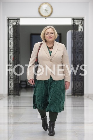  23.01.2020 WARSZAWA SEJM<br />
POSIEDZENIE SEJMU<br />
N/Z WANDA NOWICKA<br />
 