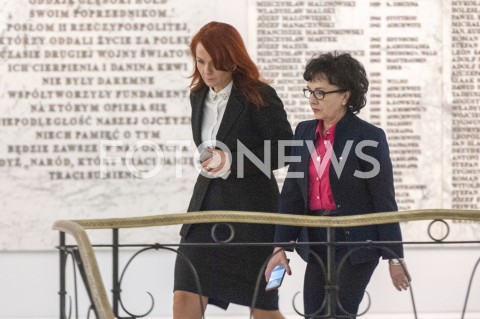  23.01.2020 WARSZAWA SEJM<br />
POSIEDZENIE SEJMU<br />
N/Z ELZBIETA WITEK AGNIESZKA KACZMARSKA<br />
 