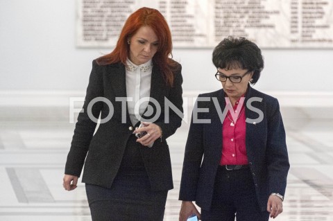  23.01.2020 WARSZAWA SEJM<br />
POSIEDZENIE SEJMU<br />
N/Z ELZBIETA WITEK AGNIESZKA KACZMARSKA<br />
 
