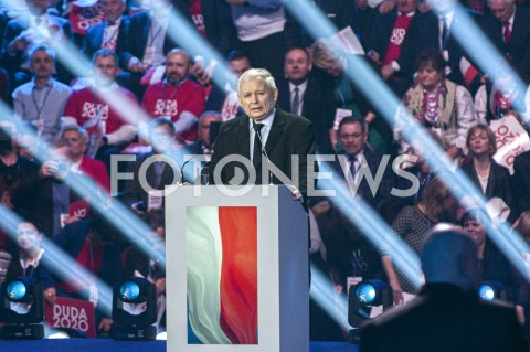  15.02.2020 WARSZAWA<br />
KONWENCJA WYBORCZA ANDRZEJA DUDY<br />
N/Z JAROSLAW KACZYNSKI<br />
 