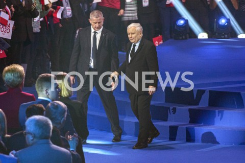  15.02.2020 WARSZAWA<br />
KONWENCJA WYBORCZA ANDRZEJA DUDY<br />
N/Z JAROSLAW KACZYNSKI<br />
 