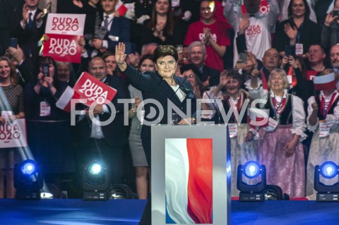  15.02.2020 WARSZAWA<br />
KONWENCJA WYBORCZA ANDRZEJA DUDY<br />
N/Z BEATA SZYDLO<br />
 