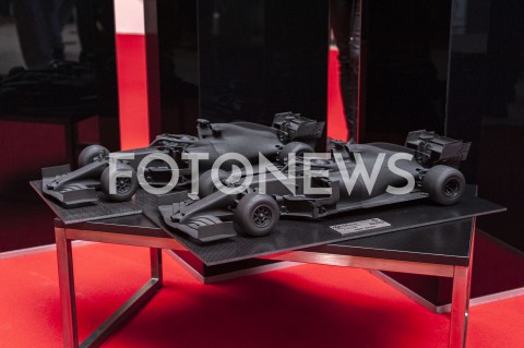  24.02.2020 WARSZAWA<br />
KONFERENCJA PKN ORLEN I ALFA ROMEO RACING TEAM<br />
N/Z MODEL FORMULY BOLIDU F1 C39<br />
 