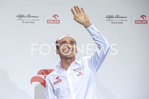  24.02.2020 WARSZAWA<br />
KONFERENCJA PKN ORLEN I ALFA ROMEO RACING TEAM<br />
N/Z ROBERT KUBICA<br />
 