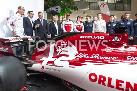 Konferencja PKN Orlen i Alfa Romeo Racing Team w Warszawie