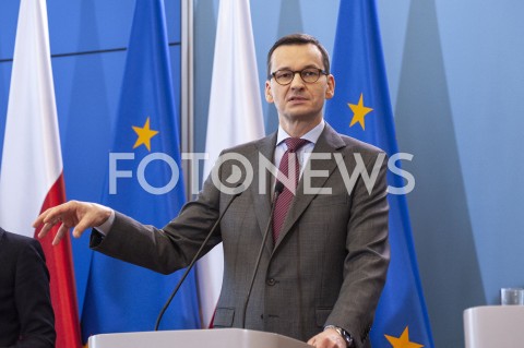  11.03.2020 WARSZAWA KPRM<br />
KONFERENCJA W KPRM NA TEMAT ZAMKNIECIA SZKOL<br />
N/Z PREMIER MATEUSZ MORAWIECKI<br />
 