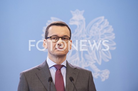  11.03.2020 WARSZAWA KPRM<br />
KONFERENCJA W KPRM NA TEMAT ZAMKNIECIA SZKOL<br />
N/Z PREMIER MATEUSZ MORAWIECKI<br />
 