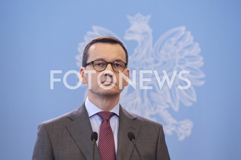  11.03.2020 WARSZAWA KPRM<br />
KONFERENCJA W KPRM NA TEMAT ZAMKNIECIA SZKOL<br />
N/Z PREMIER MATEUSZ MORAWIECKI<br />
 