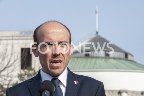  18.03.2020 WARSZAWA<br />
KONFERENCJA BORYSA BUDKI<br />
BUDYNEK SEJMU<br />
N/Z BORYS BUDKA<br />
 